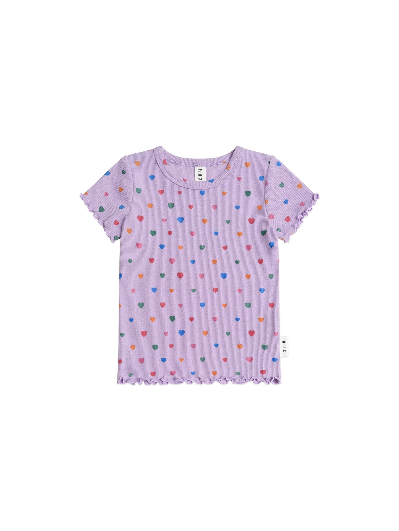 Huxbaby - I Heart Cake Rib Tee - HB2088S25 Short Sleeve T-Shirt Huxbaby 