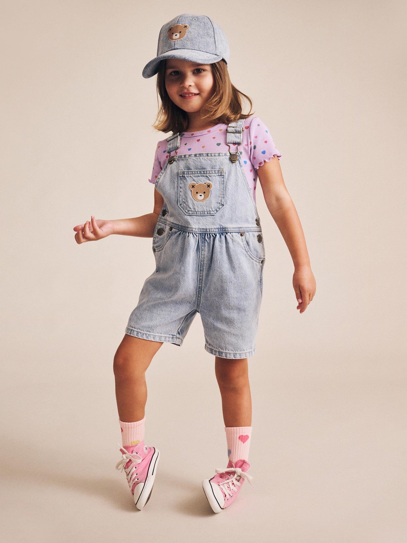 Huxbaby - I Heart Cake Rib Tee - HB2088S25 Short Sleeve T-Shirt Huxbaby 