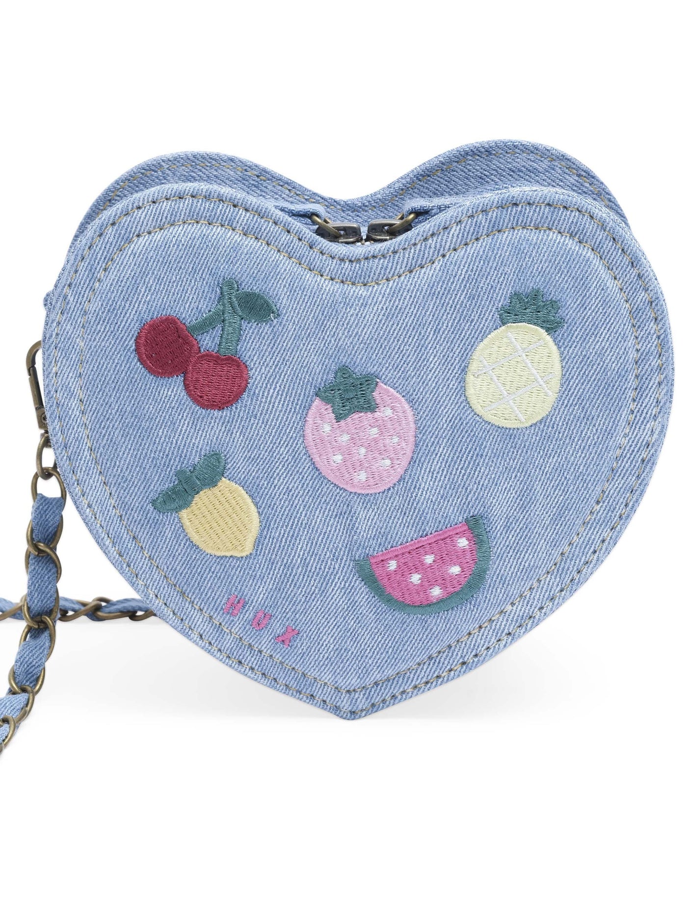 Huxbaby - I Heart Fruit Denim Shoulder Bag - HB8387S25 Handbag Huxbaby 