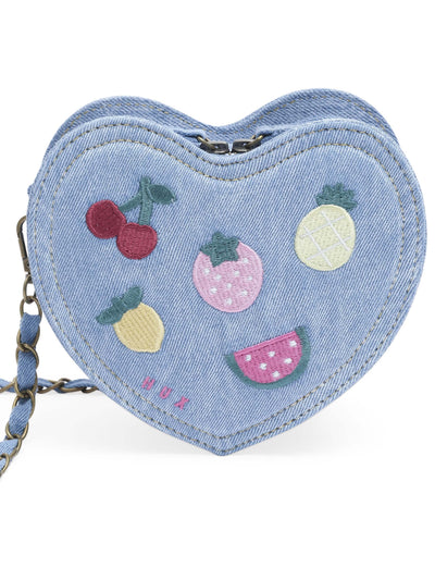 Huxbaby - I Heart Fruit Denim Shoulder Bag - HB8387S25 Handbag Huxbaby 