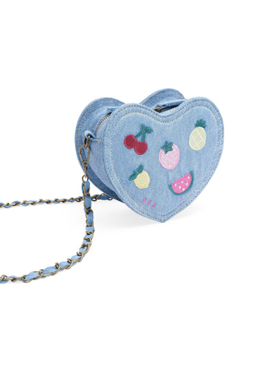 Huxbaby - I Heart Fruit Denim Shoulder Bag - HB8387S25 Handbag Huxbaby 