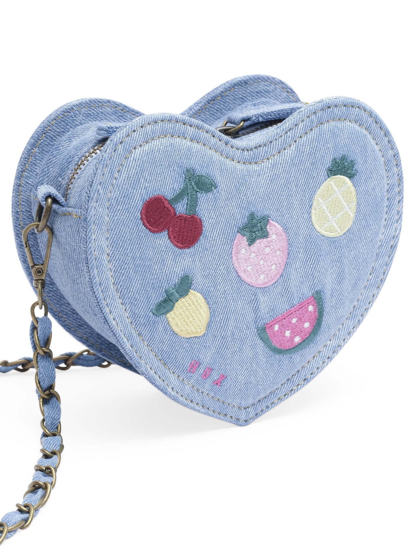 Huxbaby - I Heart Fruit Denim Shoulder Bag - HB8387S25 Handbag Huxbaby 