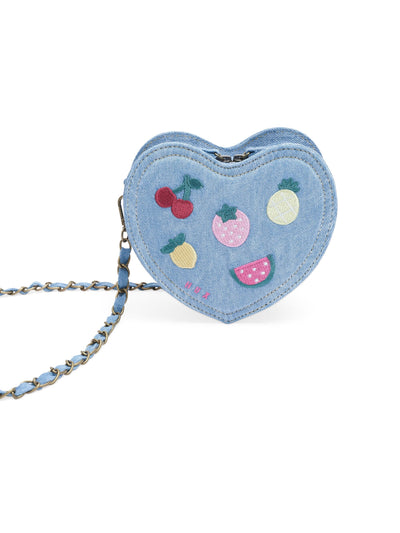 Huxbaby - I Heart Fruit Denim Shoulder Bag - HB8387S25 Handbag Huxbaby 