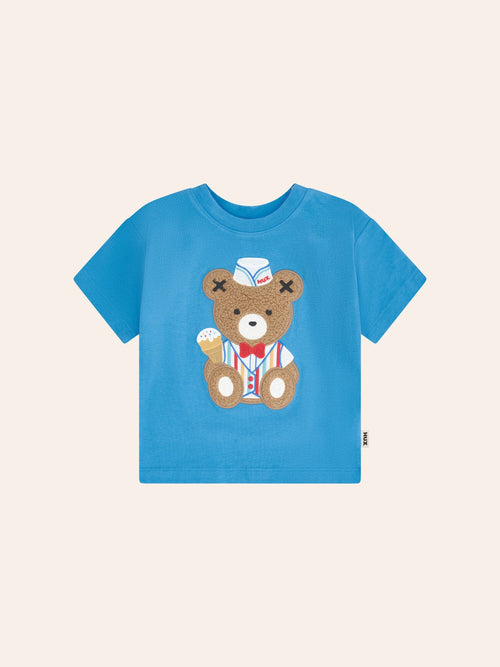 Huxbaby - Ice Cream Man Hux Drop Shoulder Tee | Aqua - PREORDER