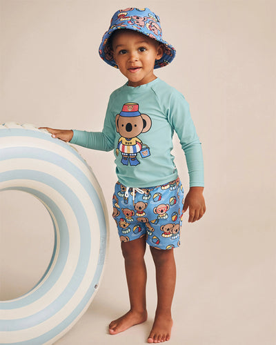 Huxbaby - Kel Koala Rashguard - HB7295S25 Rashie Huxbaby 