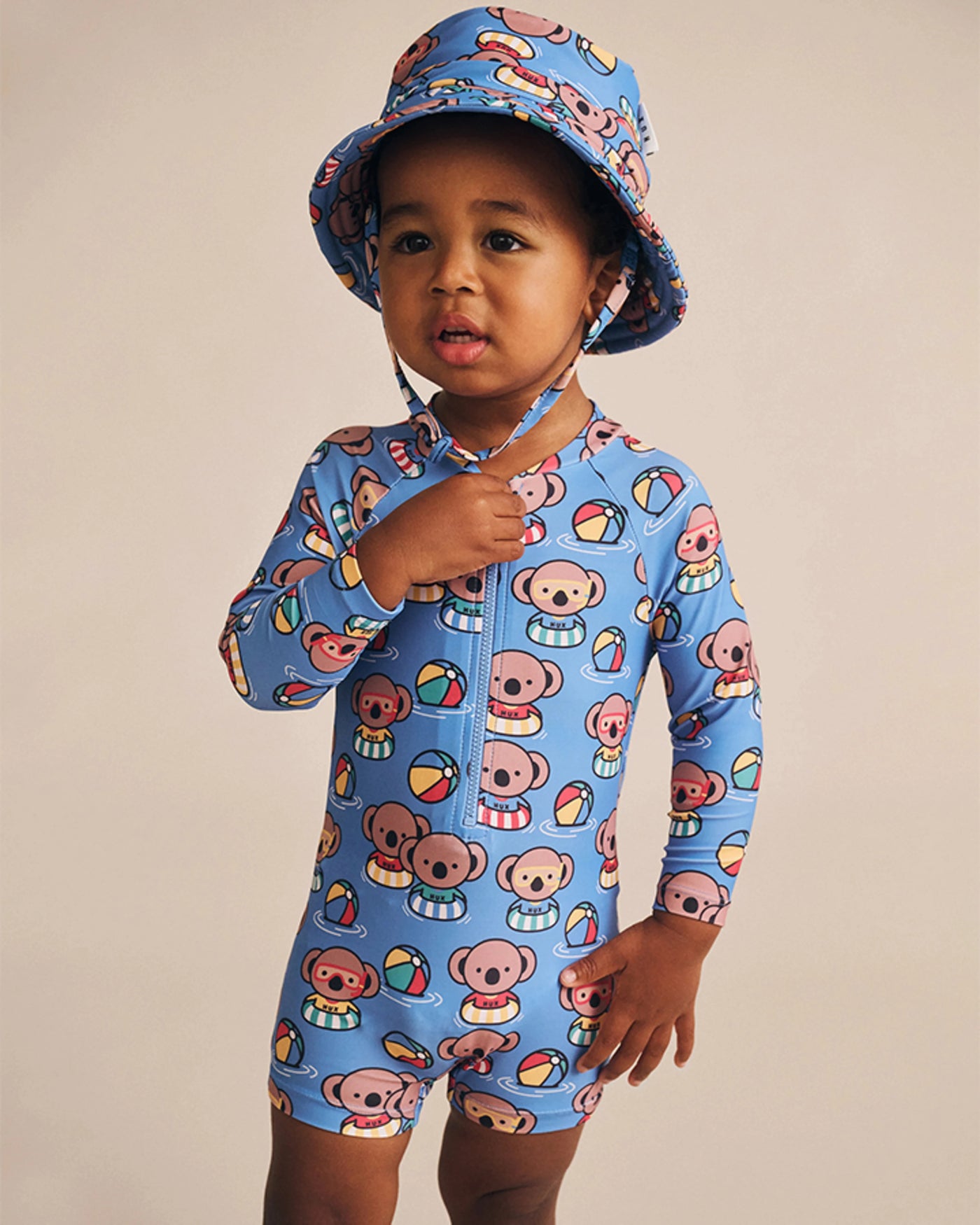 Huxbaby - Kel Koala Swim Hat - HB7289S25 Swim Hats Huxbaby 