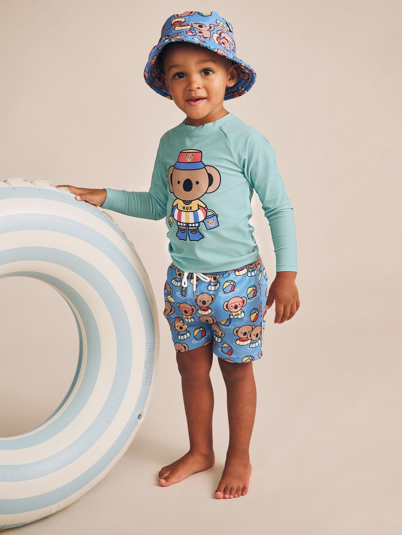Huxbaby - Kel Koala Swim Hat - HB7289S25 Swim Hats Huxbaby 