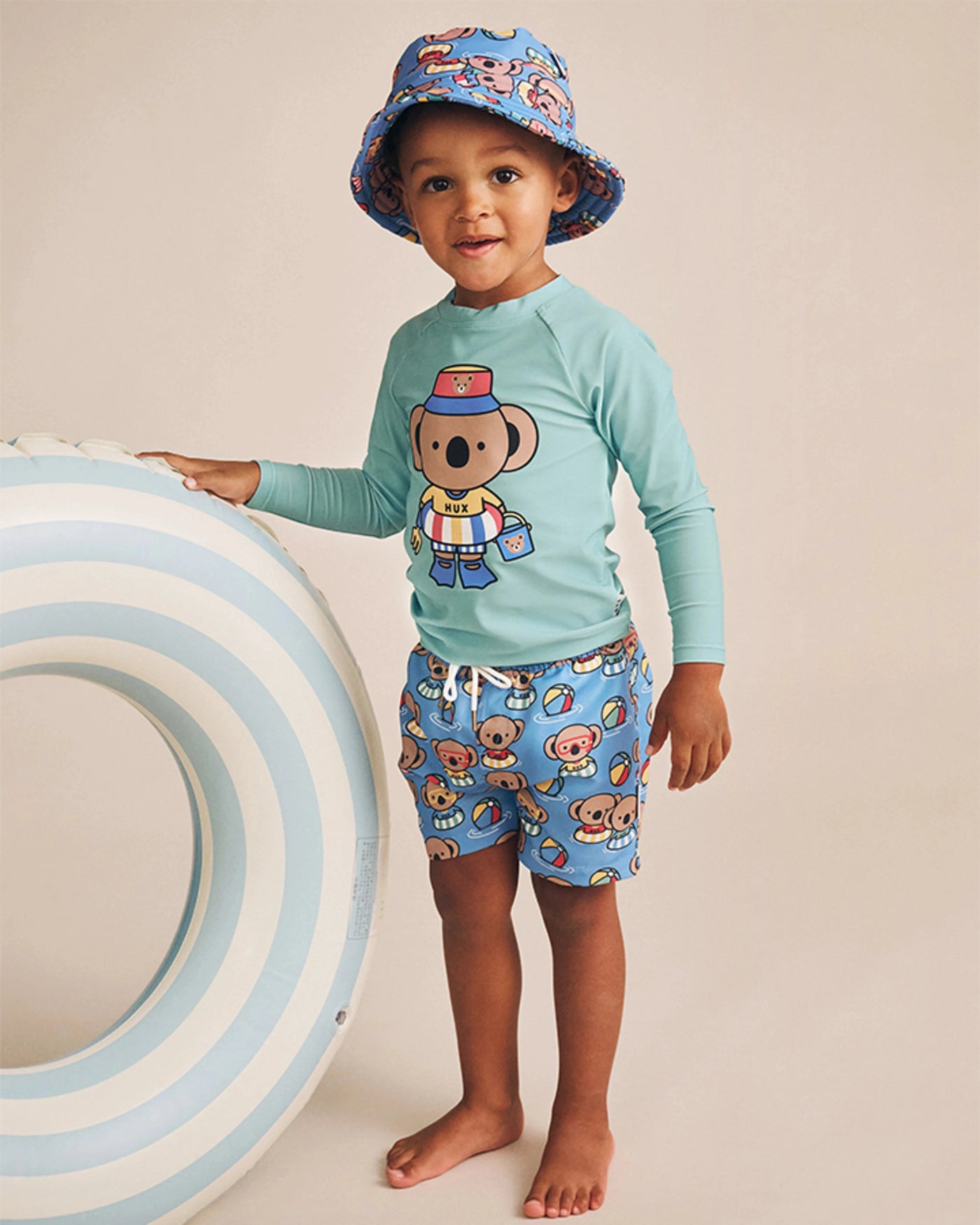 Huxbaby - Kel Koala Swim Shortie - HB7296S25 Boardshorts Huxbaby 