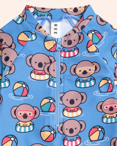 Huxbaby - Kel Koala Swimsuit Shortie - HB7297S25 One-Piece Swimsuit Huxbaby 