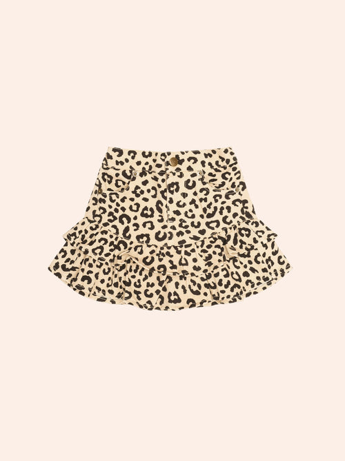 Huxbaby - Leopard Frill Skirt | Animal