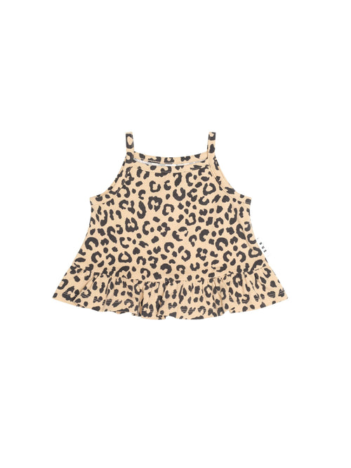 Huxbaby - Leopard Peplum Tank Top | Animal