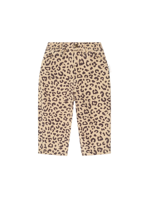 Huxbaby - Leopard Print Denim Jeans