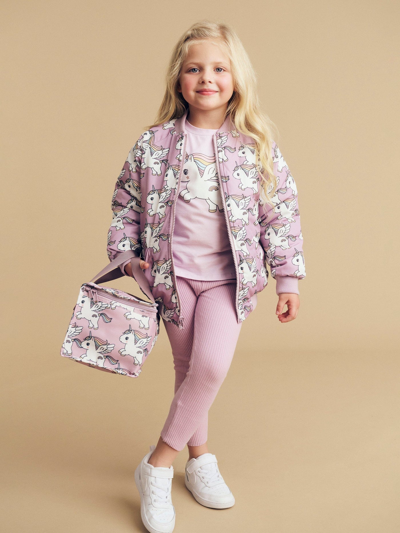 Huxbaby Magical Unicorn Reversible Bomber HB4073W24 Jacket Huxbaby 