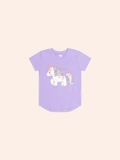 Huxbaby - Magical Unicorn Tee | Orchid Purple