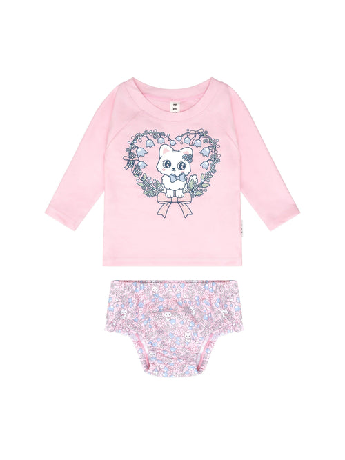 Huxbaby - Meow Meow Swim Set - HB7259S24