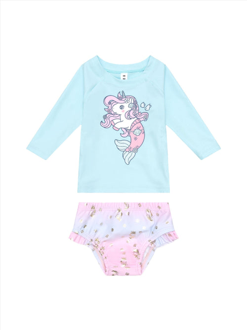 Huxbaby - Mercorn Shell Swim Set - HB7172S24