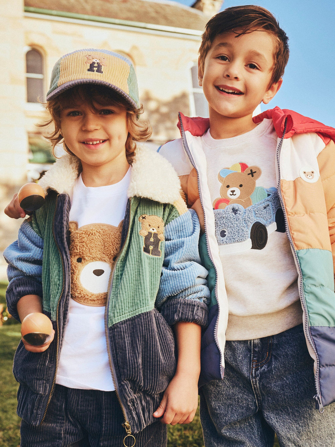 Huxbaby Midnight Colour Block Cord Jacket HB4023W25