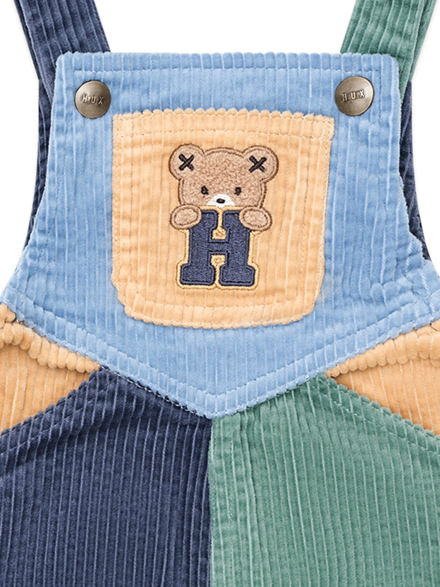 Huxbaby - Midnight Colour Block Overalls - HB0024W25 Overalls Huxbaby 