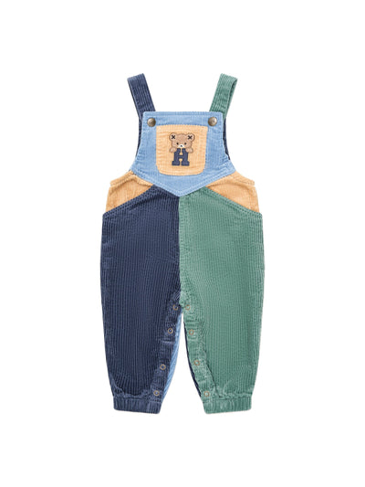 Huxbaby - Midnight Colour Block Overalls - HB0024W25 Overalls Huxbaby 