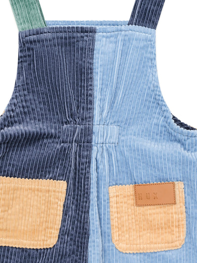 Huxbaby - Midnight Colour Block Overalls - HB0024W25 Overalls Huxbaby 