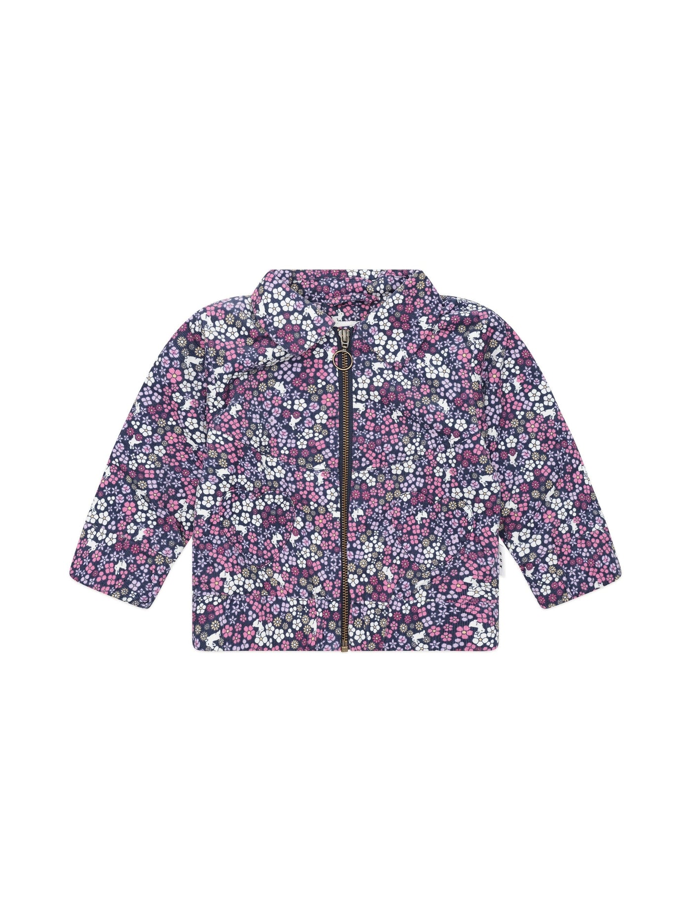 Huxbaby - Midnight Flower Garden Cord Jacket - HB4193W25 Jacket Huxbaby 