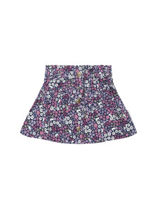 Huxbaby - Midnight Flower Garden Cord Skirt - HB1197W25