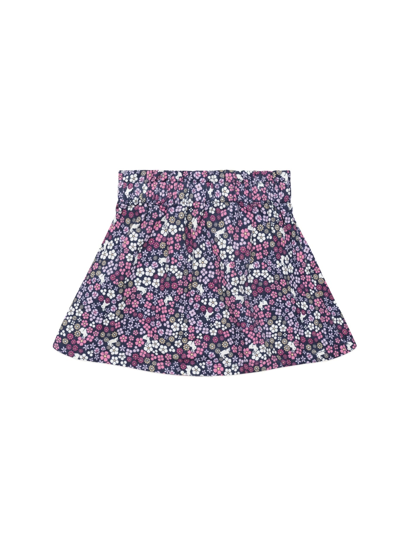 Huxbaby - Midnight Flower Garden Cord Skirt - HB1197W25 Skirts Huxbaby 