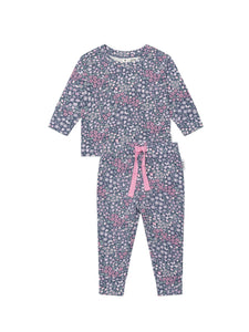 Huxbaby - Midnight Flower Garden Sleep Set - HB9129W25