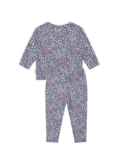 Huxbaby - Midnight Flower Garden Sleep Set - HB9129W25 Long Sleeve Pyjamas Huxbaby 