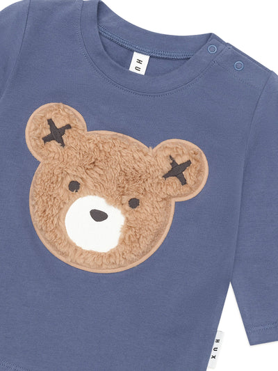 Huxbaby - Midnight Furry Huxbear Top - HB2087W25 Long Sleeve Top Huxbaby 