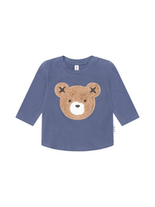 Huxbaby - Midnight Furry Huxbear Top - HB2087W25