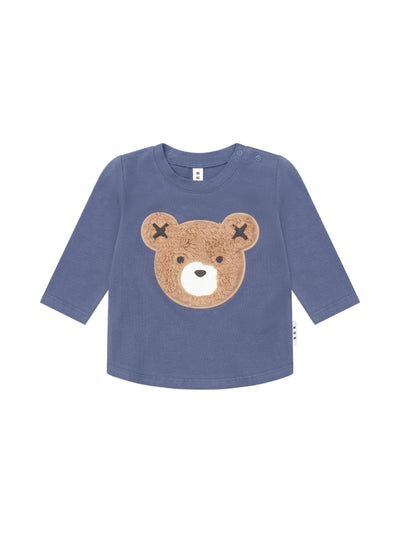 Huxbaby - Midnight Furry Huxbear Top - HB2087W25 Long Sleeve Top Huxbaby 