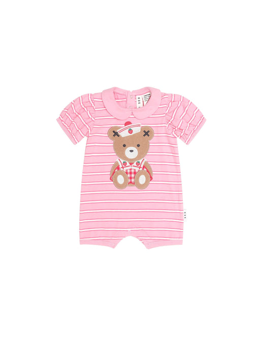 Huxbaby - Nautical Huxette Collar Romper | Multi