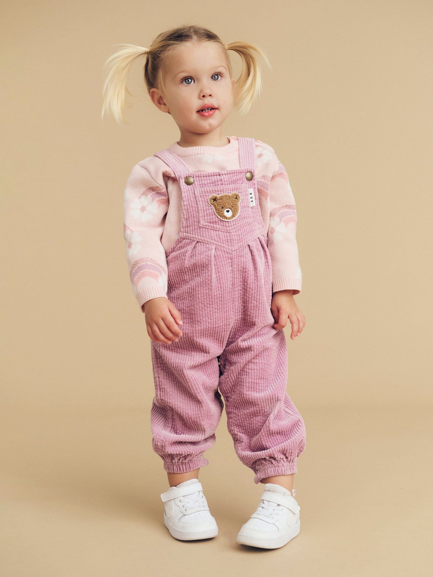 Huxbaby Orchid Cord Overalls HB0055W24 Overalls Huxbaby 