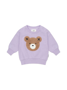 Huxbaby - Orchid Furry Huxbear Sweatshirt - HB3253W25