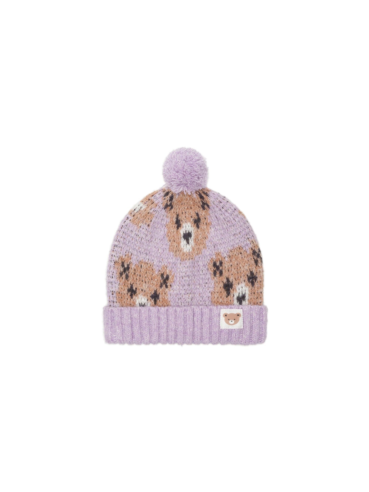 Huxbaby - Orchid Huxbear Knit Beanie - HB8183W25 Beanie Huxbaby 