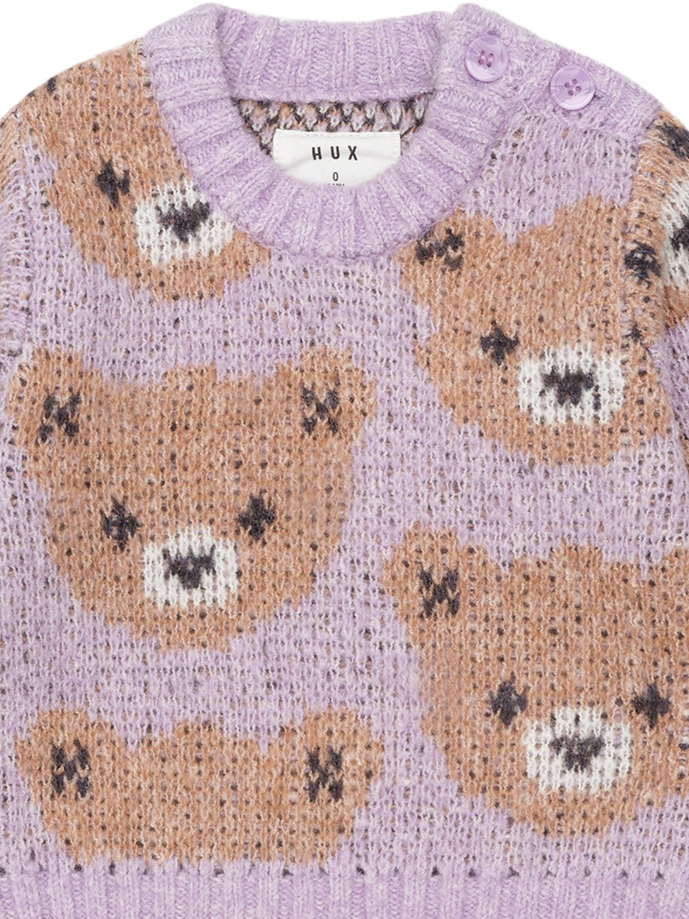 Huxbaby - Orchid Huxbear Knit Jumper - HB5173W25 Knitted Jumper Huxbaby 