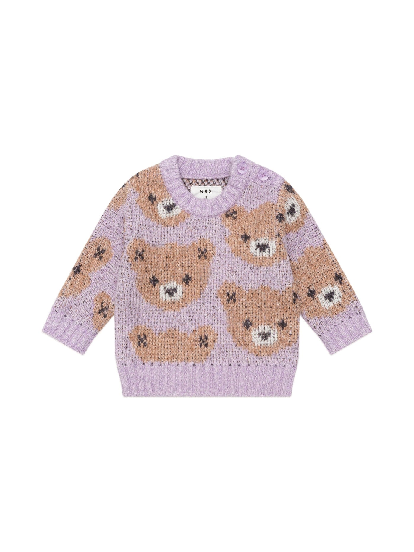 Huxbaby - Orchid Huxbear Knit Jumper - HB5173W25 Knitted Jumper Huxbaby 