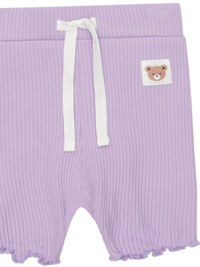 Huxbaby - Orchid Rib Short - HB6306W25 Shorts Huxbaby 