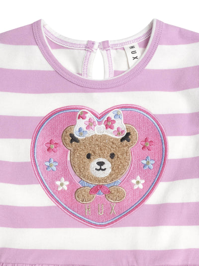Huxbaby - Party Hearts Dress - HB1252S25 Short Sleeve Dress Huxbaby 