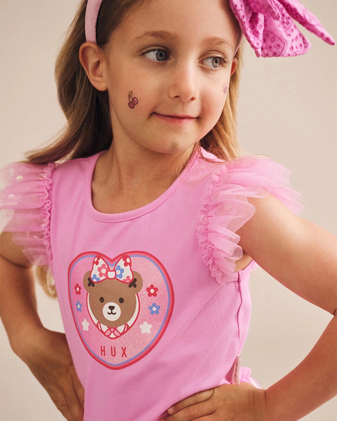 Huxbaby - Party Hearts Tulle Dress - HB1253S25 Tutu Dress Huxbaby 