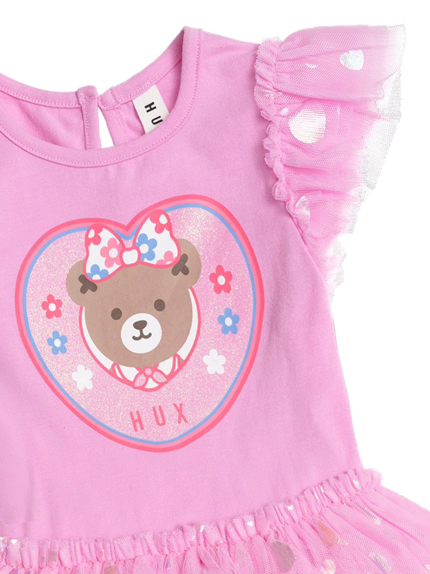 Huxbaby - Party Hearts Tulle Dress - HB1253S25 Tutu Dress Huxbaby 