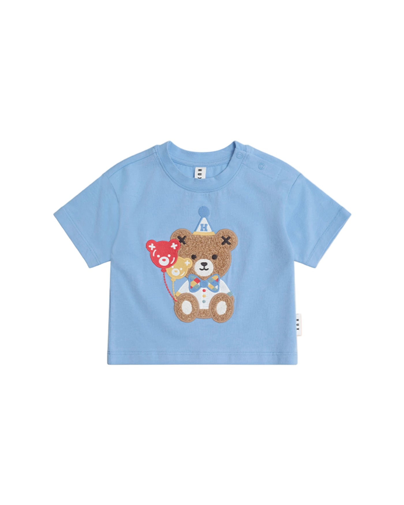Huxbaby - Party Huxbear Boxy Tee - HB2270S25 Short Sleeve T-Shirt Huxbaby 