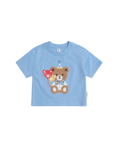 Huxbaby - Party Huxbear Boxy Tee - HB2270S25 Short Sleeve T-Shirt Huxbaby 