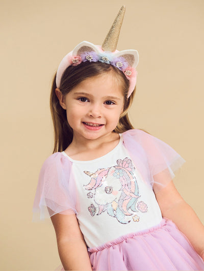 Huxbaby - Party Unicorn Headband - HB8279S24 Headband Huxbaby 