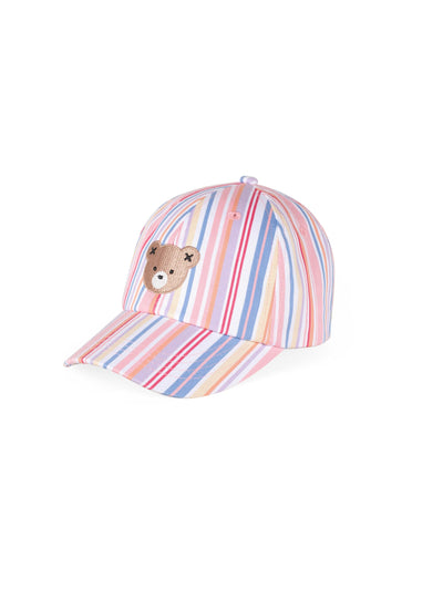 Huxbaby - Pastel Stripe Huxbear Cap - HB8005S25 Caps Huxbaby 