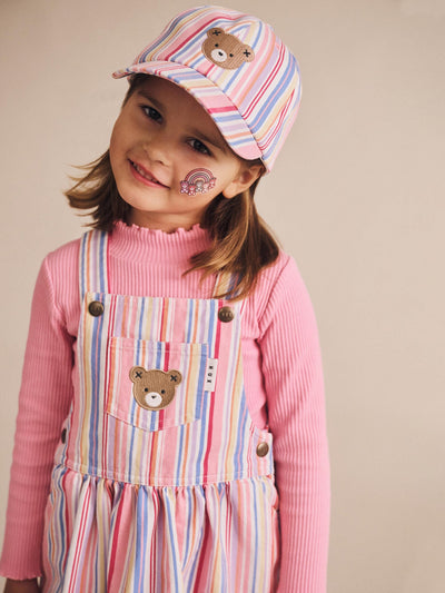 Huxbaby - Pastel Stripe Huxbear Cap - HB8005S25 Caps Huxbaby 