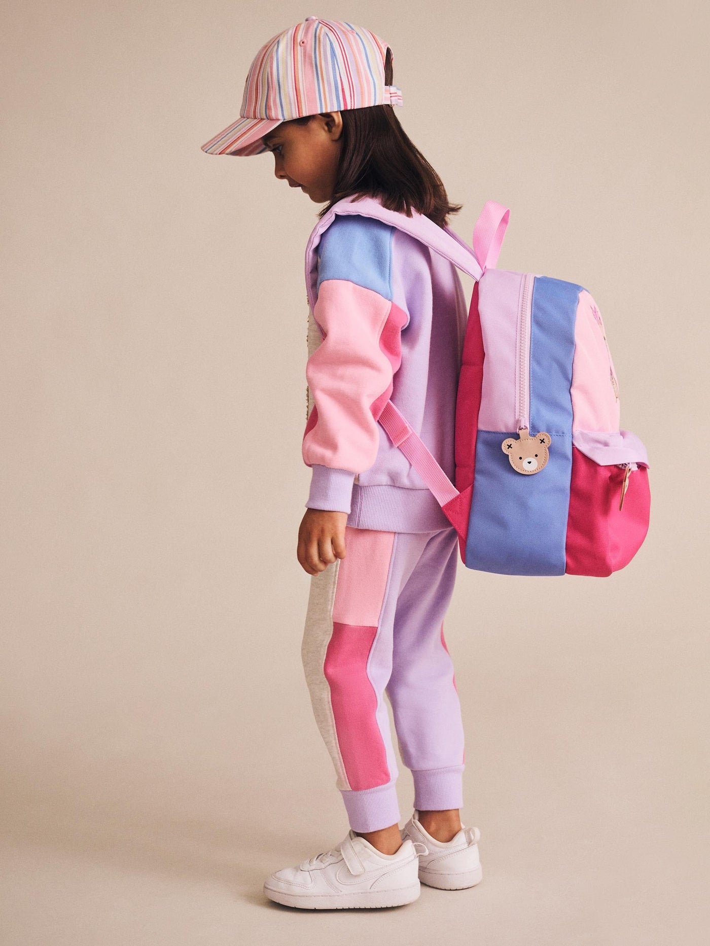 Huxbaby - Pastel Stripe Huxbear Cap - HB8005S25 Caps Huxbaby 