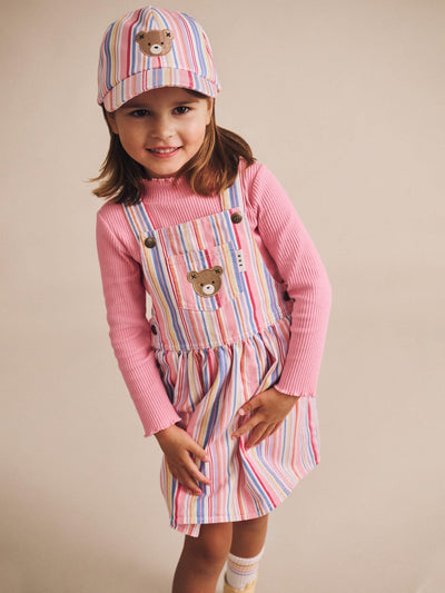 Huxbaby - Pastel Stripe Huxbear Cap - HB8005S25 Caps Huxbaby 