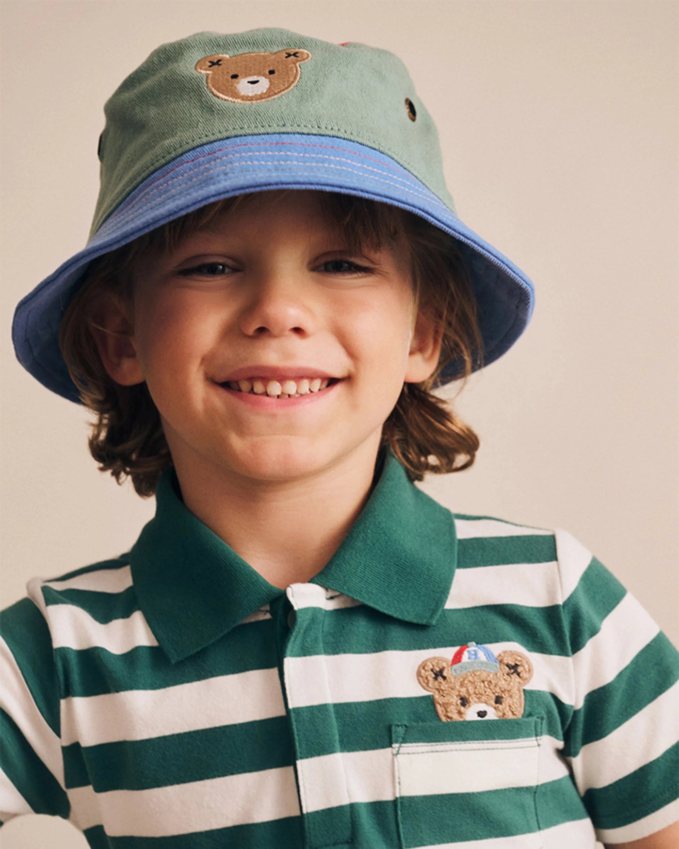 Huxbaby - Peekaboo Hux Polo Tee - HB2271S25 Short Sleeve Shirt Huxbaby 
